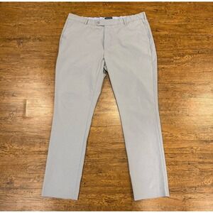 Peter Millar Gray Crown Crafted  Surge Performance Golf Trouser Pants Men 40x32‎